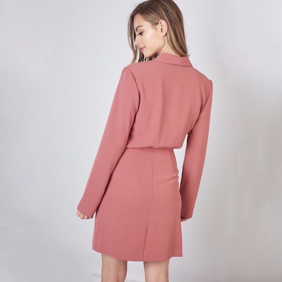 Tie Front Wrap Dress - Picture 2 of 5